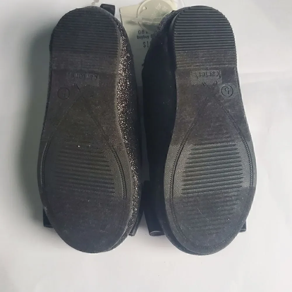 Carters toddler girls size 5 glitter dress shoes